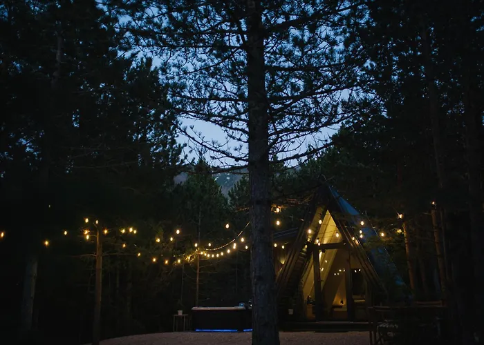 Chalet Pinelle Blidinje A-frame House *