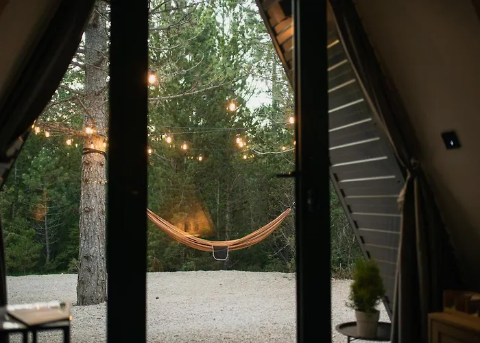 Pinelle Blidinje A-frame House Risovac